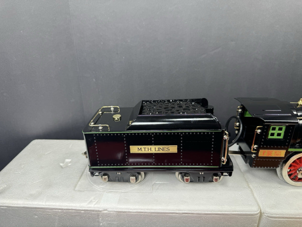 MTH Tinplate 10-1213-1 Std Gauge No. 384E steam freight set PS2 LNIB9