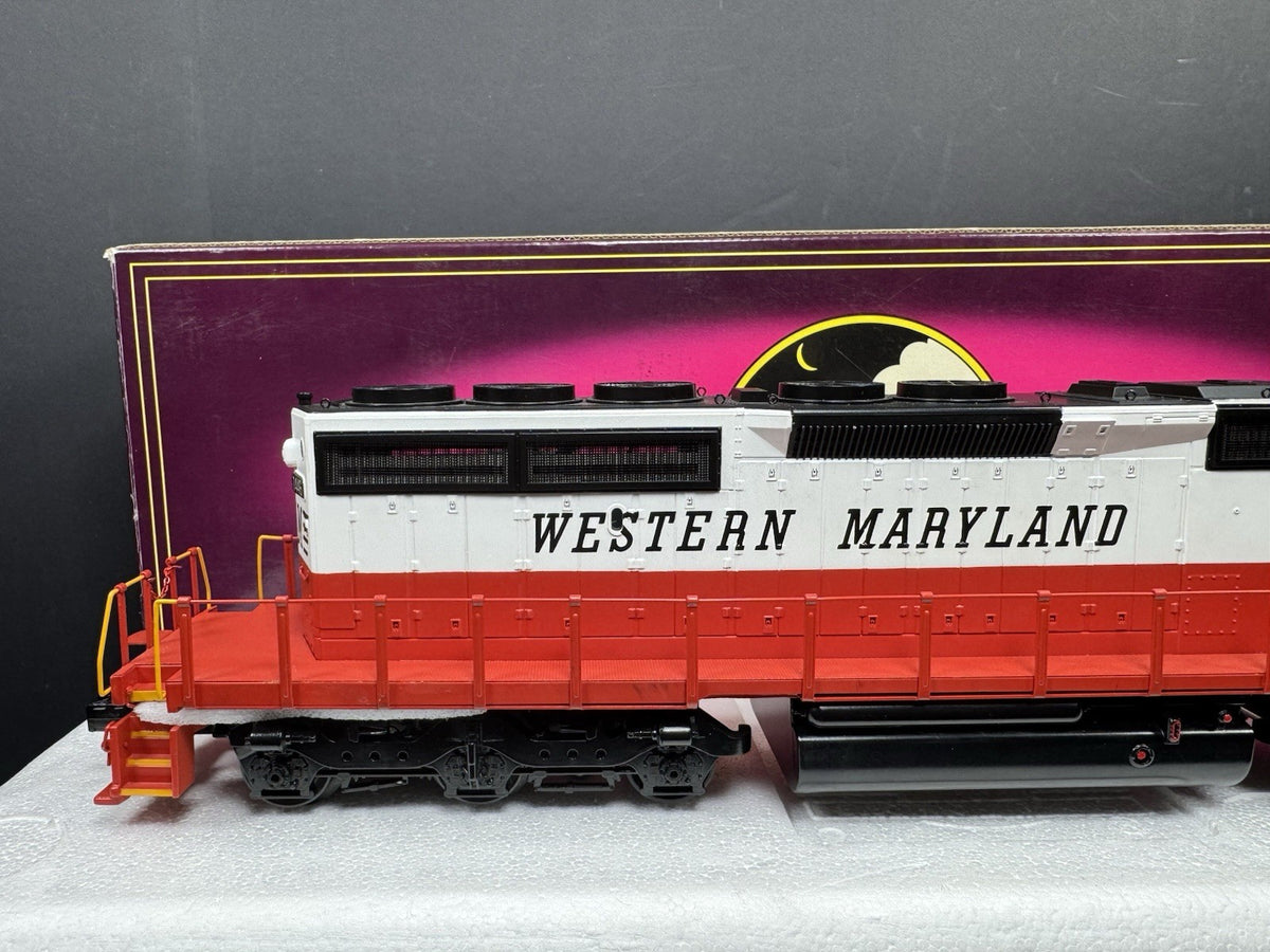 MTH 20-2538-1 Western Maryland WM SD40-2 diesel engine #7446 PS2 BCR LNIB7