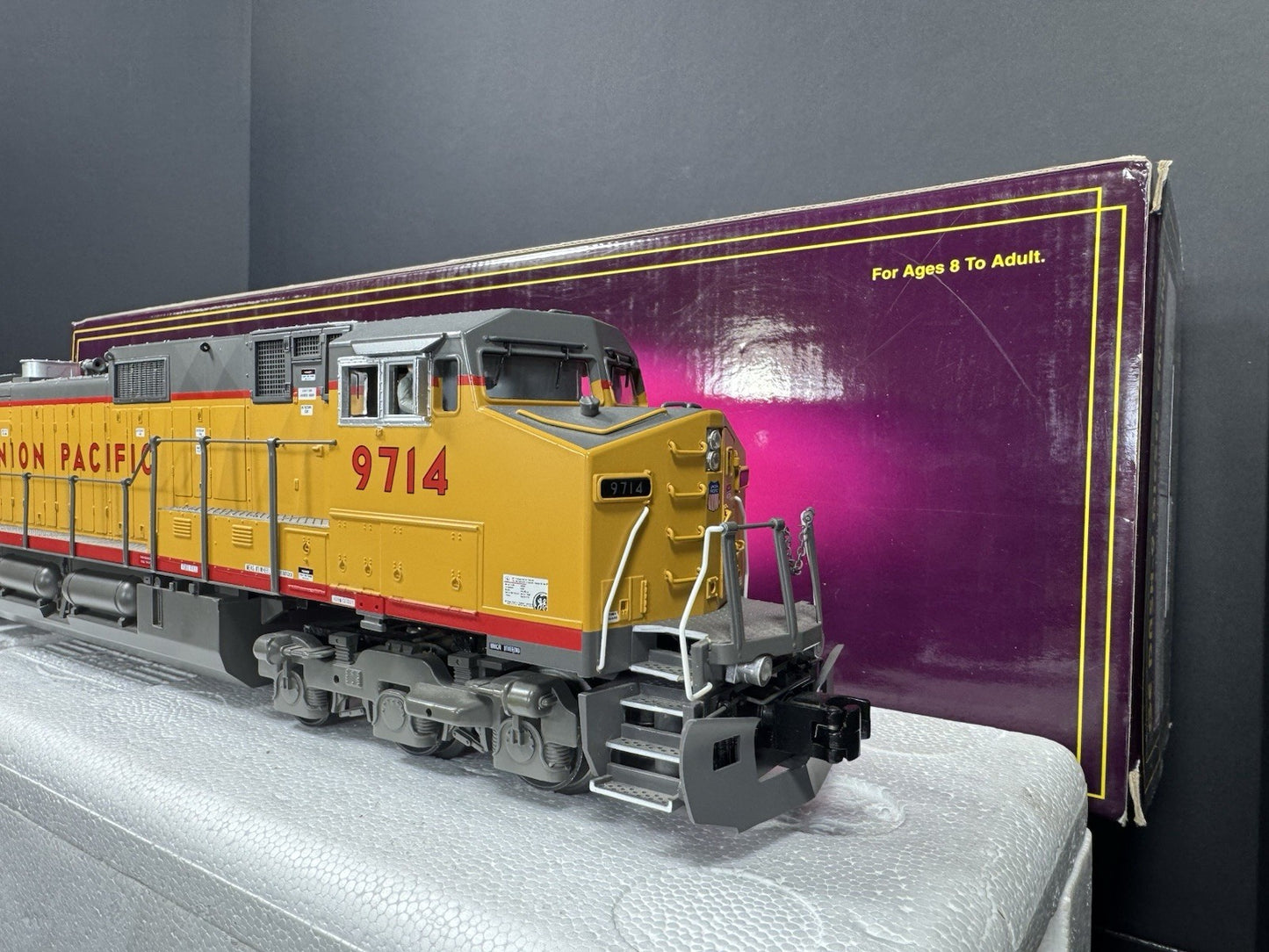 MTH 20-2270-1 Union Pacific UP Dash-9 diesel engine #9714 PS 2.0 BCR EX9