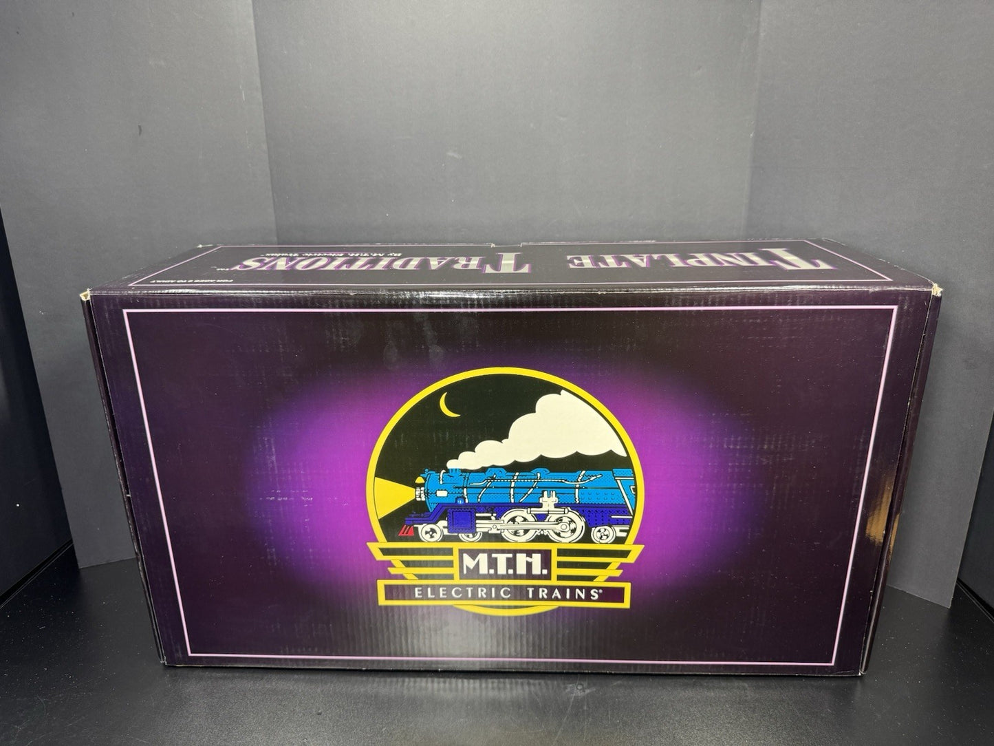 MTH Tinplate 10-1212-1 Std Gauge Pennsylvania 384E steam passenger set PS2 LNIB16