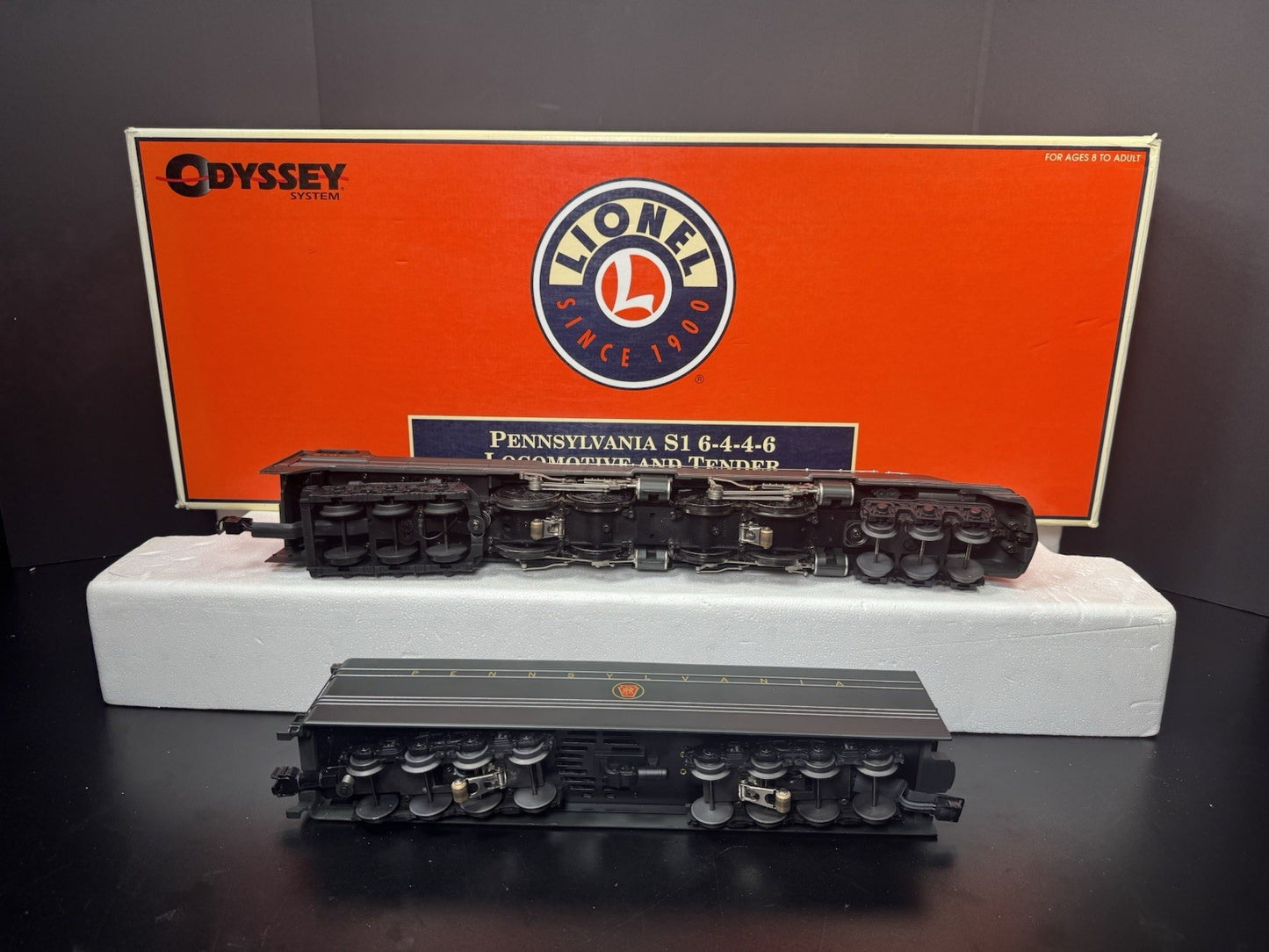 Lionel 6-38024 TMCC Pennsylvania PRR S1 6-4-4-6 Duplex steam engine #6100 EX12