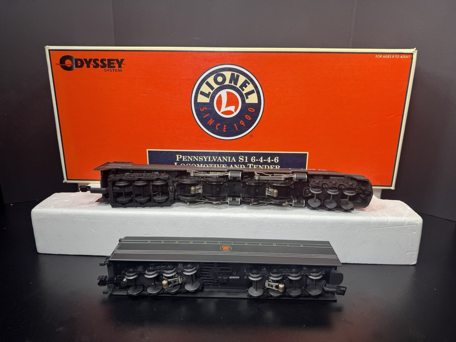 Lionel 6-38024 TMCC Pennsylvania PRR S1 6-4-4-6 Duplex steam engine #6100 EX12