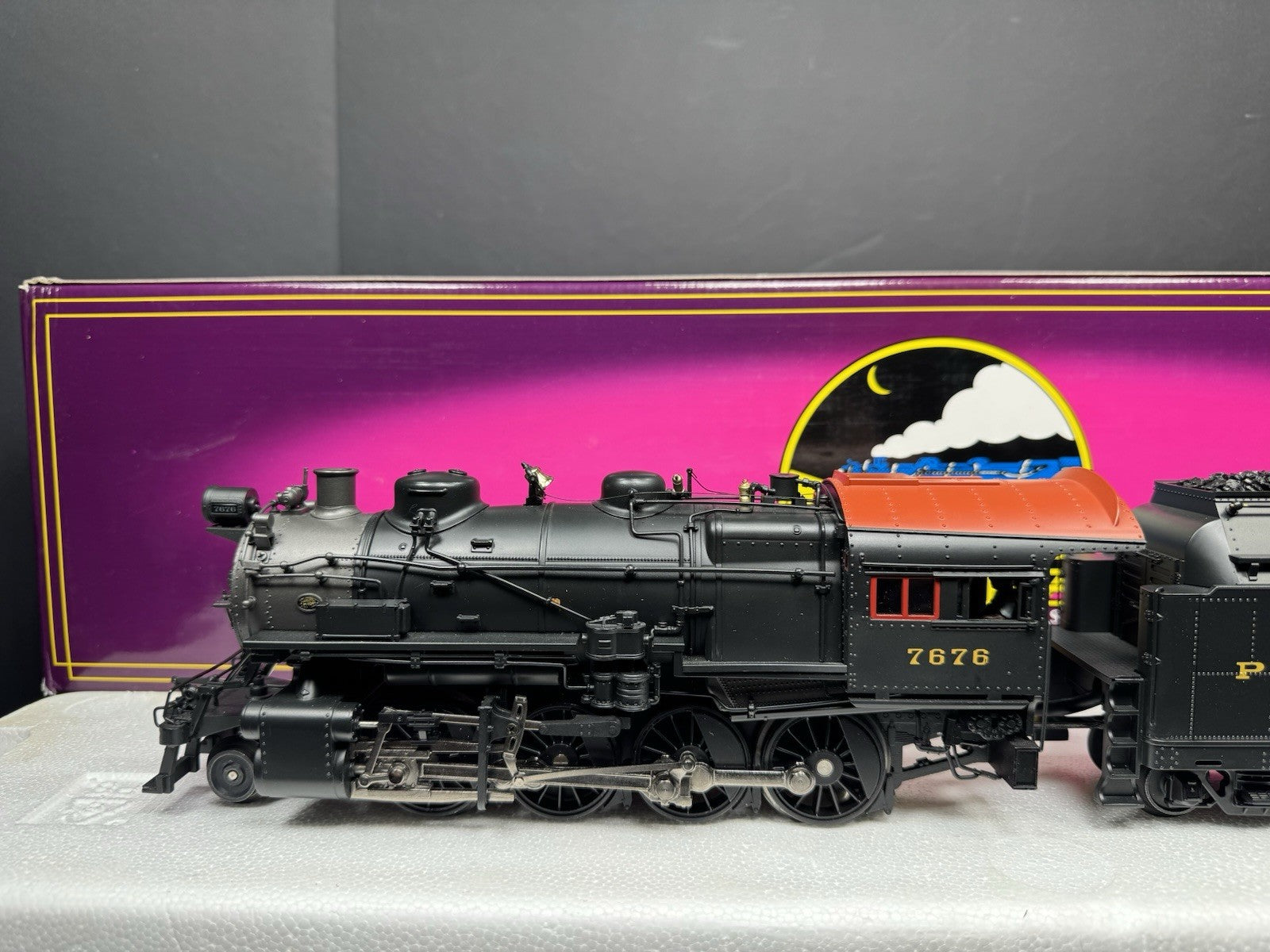 MTH 20-3055-1 Pennsylvania PRR H10s Consolidation steam engine #7676 PS2 LNIB2