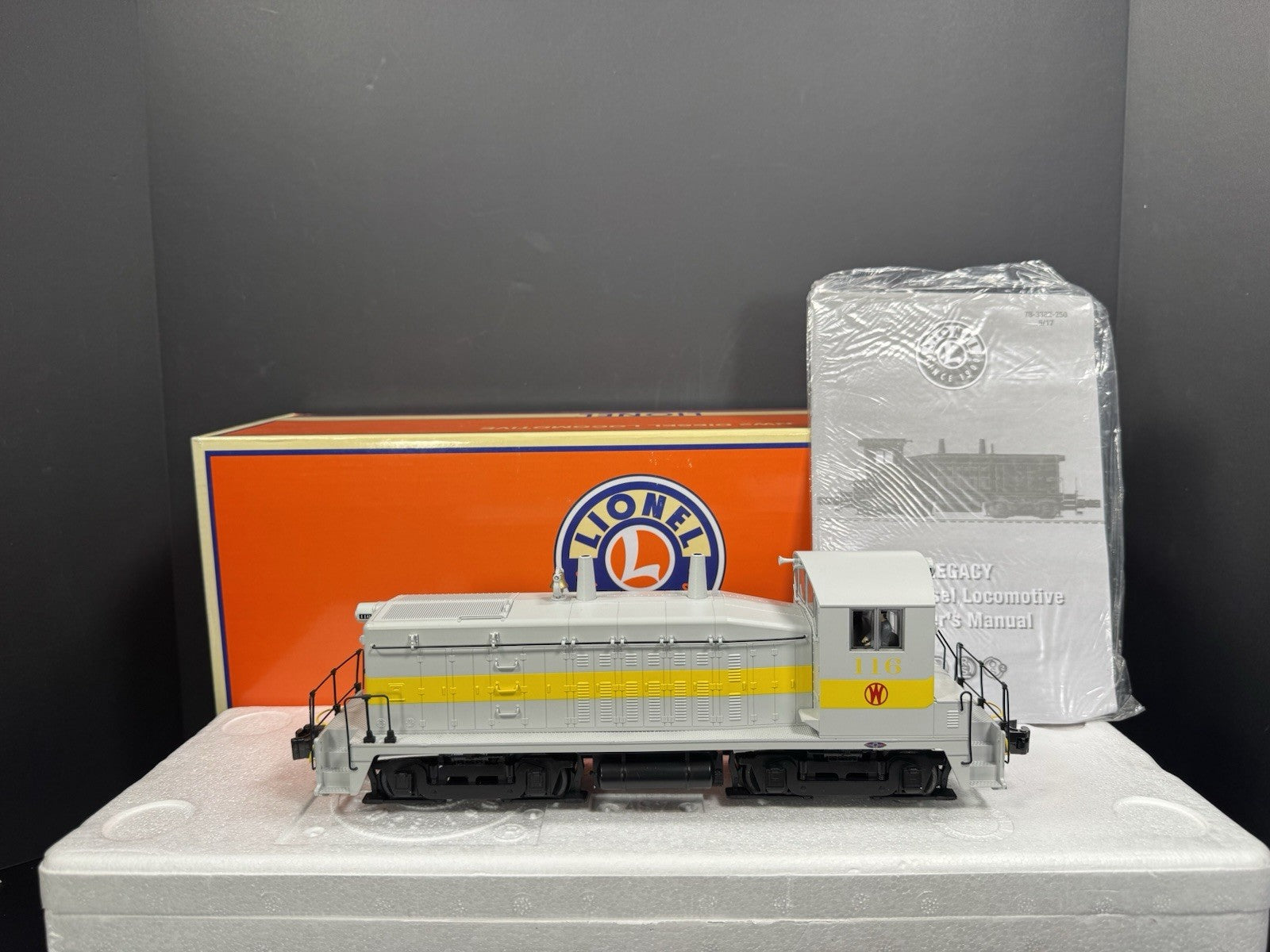 Lionel LEGACY 6-83387 New York Ontario & Western NW2 diesel engine #116 LNIB4