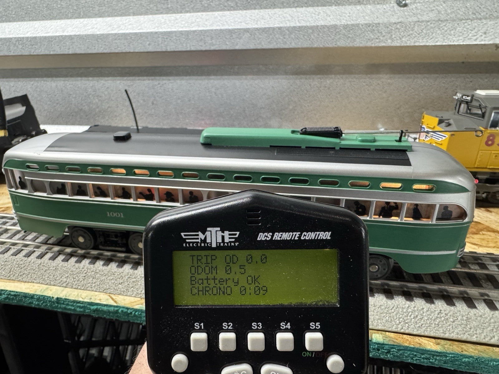 MTH RailKing 30-2544-1 Brooklyn PCC electric street car #1001 PS2 BCR EX9