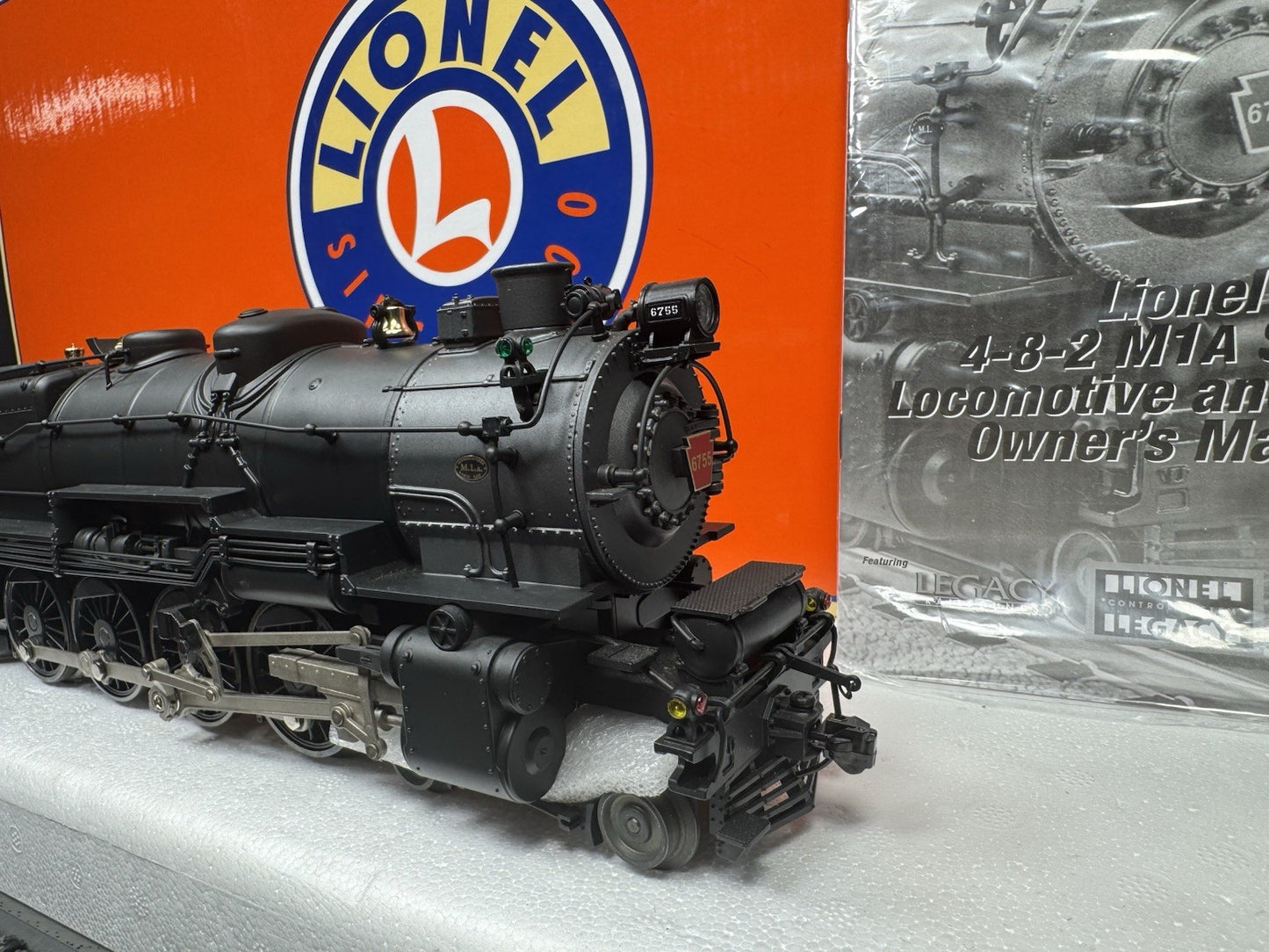 Lionel LEGACY 6-81247 Pennsylvania M1a coal hauler steam set #6755 LNIB8