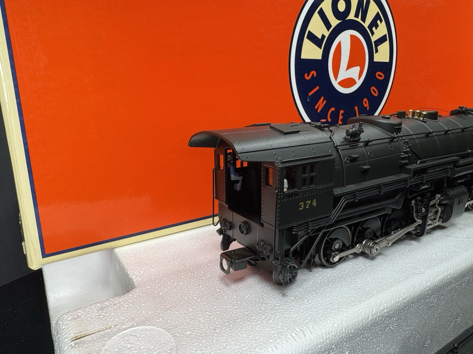Lionel 6-38082 TMCC Pennsylvania PRR 2-8-8-2 Y-3 steam engine #374 LNIB4