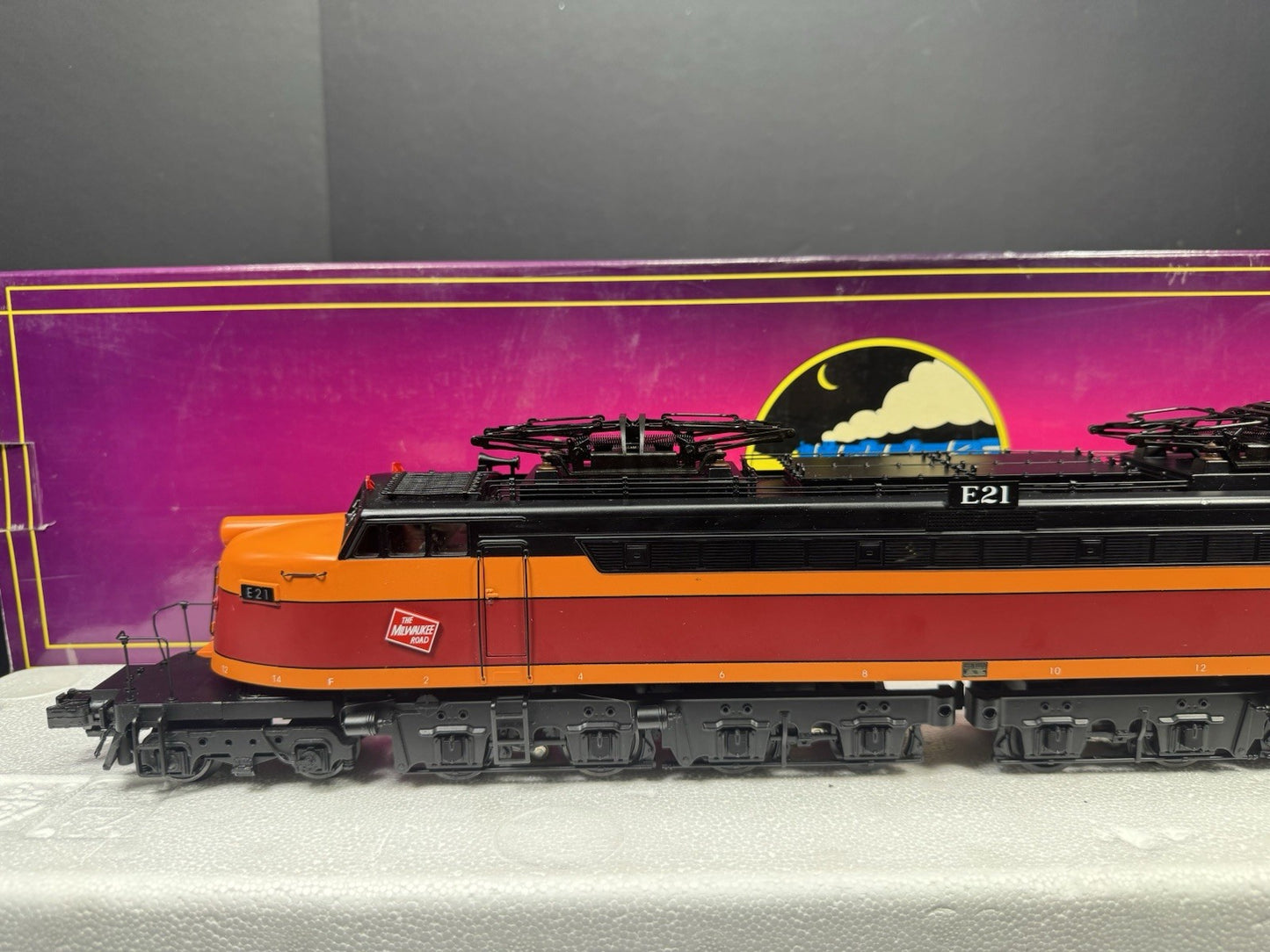 MTH 20-5555-1 Milwaukee Road Little Joe electric engine #E21 PS2 BCR EX2