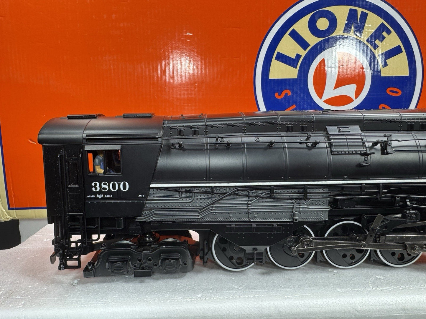 Lionel LEGACY 6-84248 Southern Pacific SP AC-9 steam engine #3800 EX11