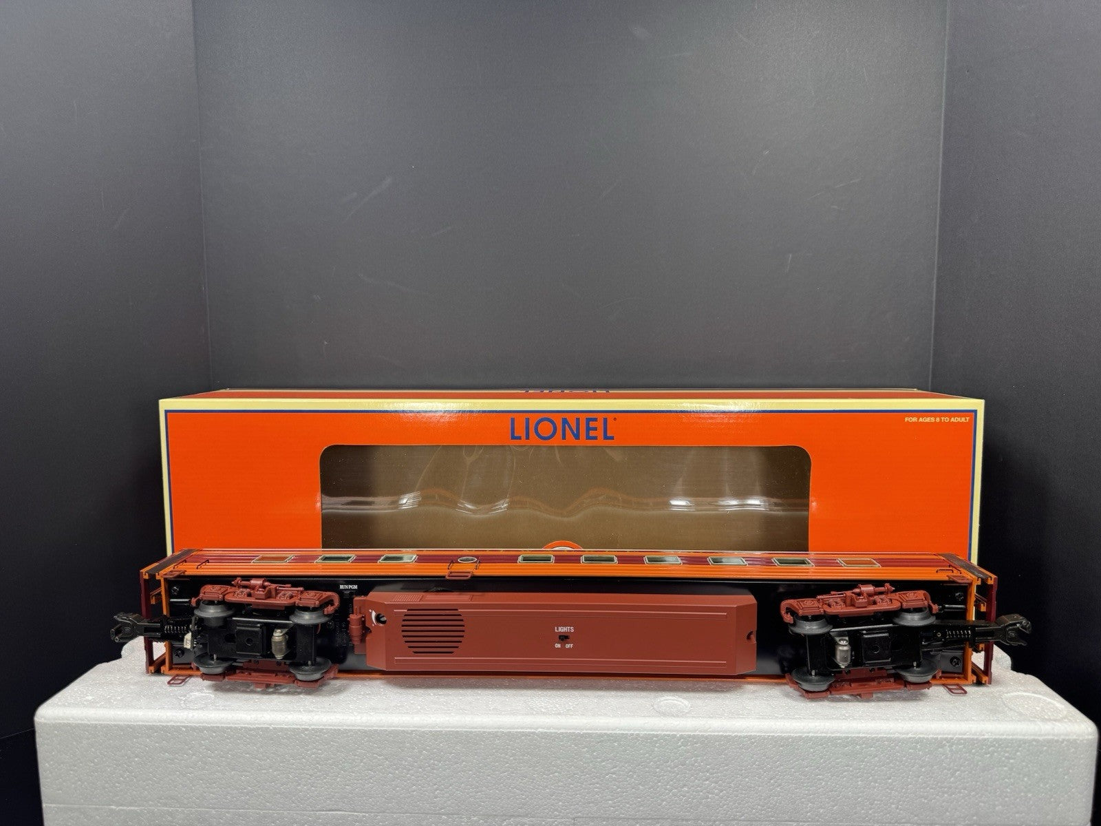 Lionel 6-29199 Milwaukee Road Hiawatha 18" aluminum StationSounds diner car LNIB10