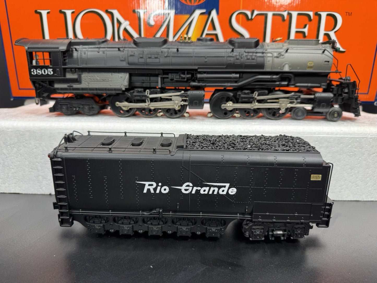 Lionel LEGACY 6-11152 LionMaster Rio Grande Challenger steam engine #3805 LNIB11