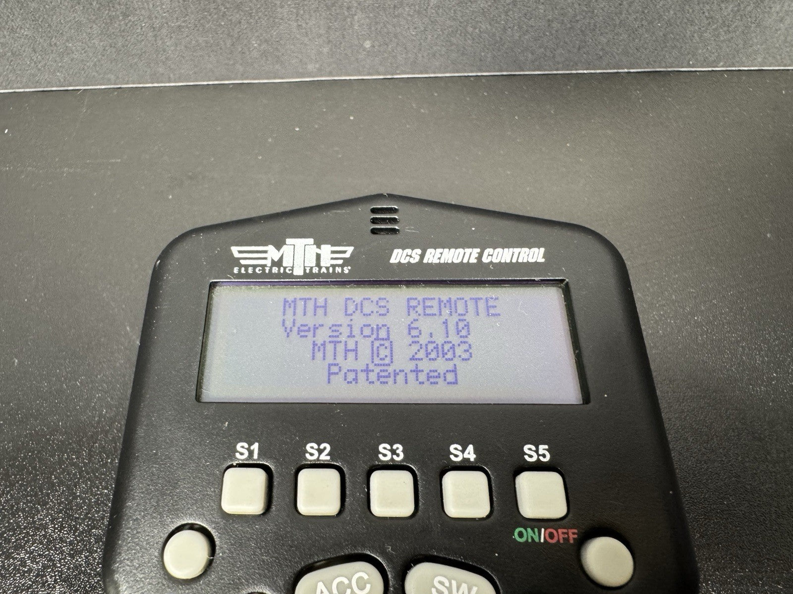 MTH 50-1002 DCS remote controller | v6.1 software | tested | LN cond5