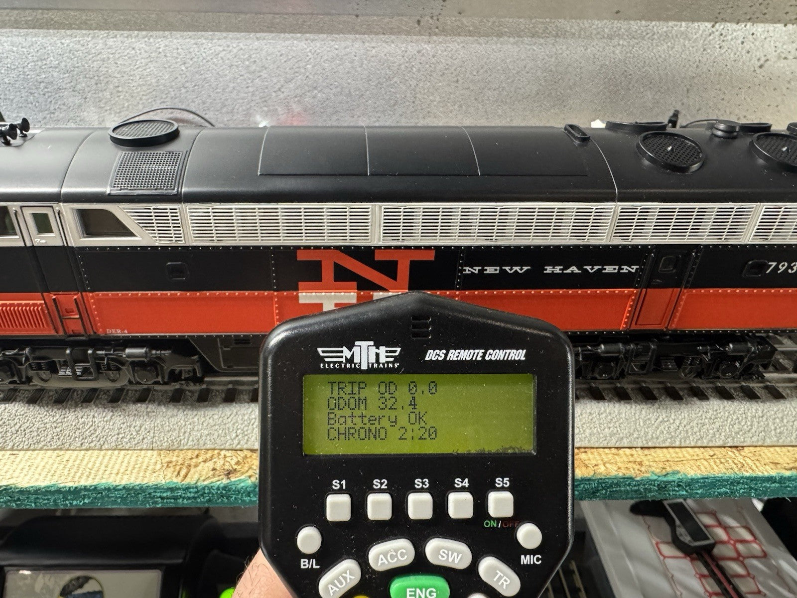 MTH 20-20474-1 New Haven NH C-Liner diesel engine #793 PS3 EX13