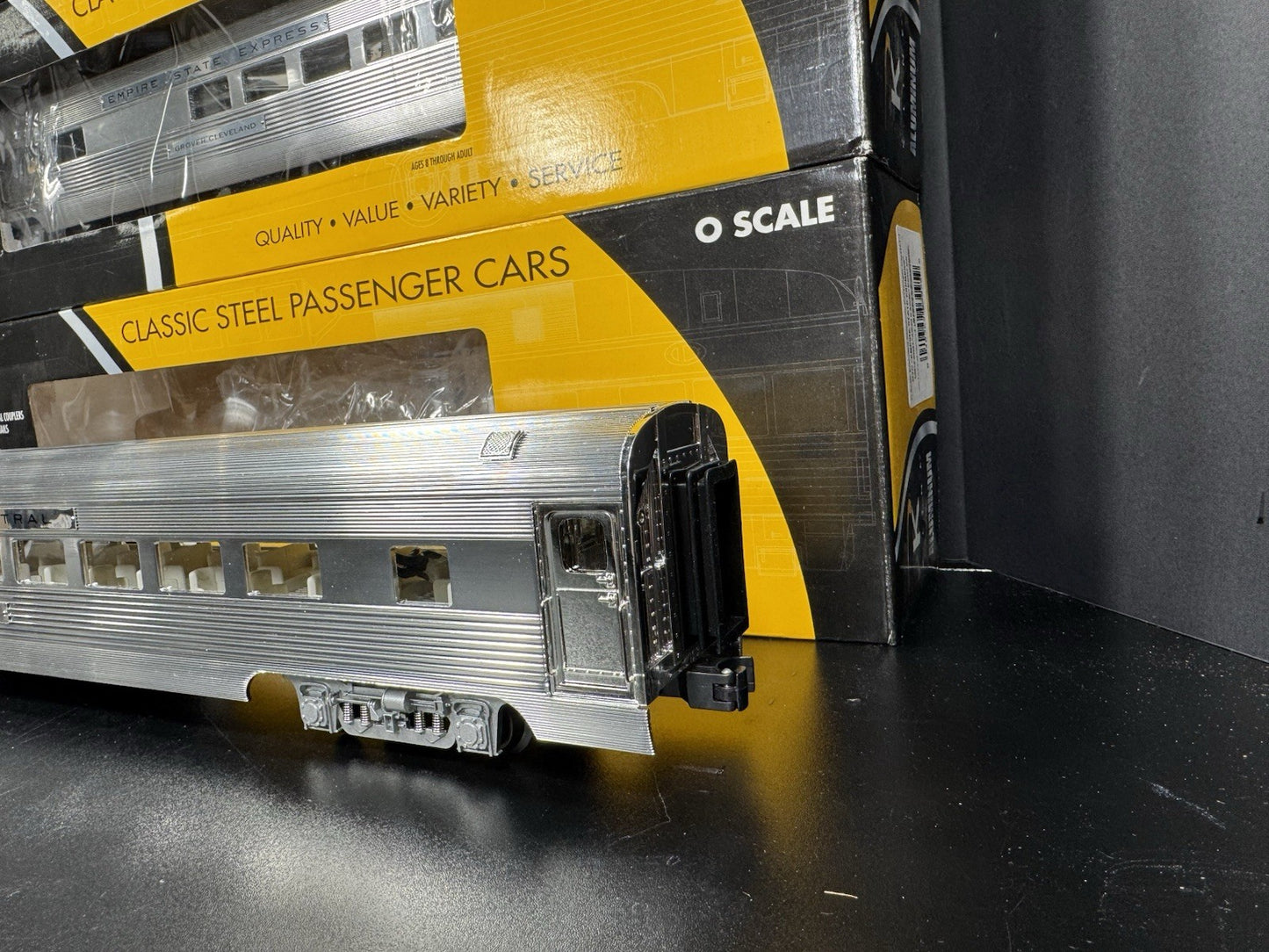 K-Line K-4670C New York Central NYC 21" aluminum passenger 3-car set LNIB4