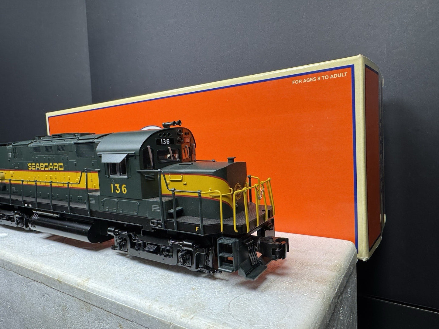 Lionel 6-28219 TMCC Seaboard Alco C-420 diesel engine #136 LNIB9