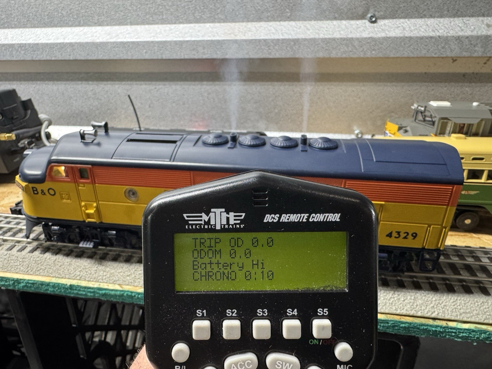 MTH RailKing 30-2716-1 B&O Chessie System F-3 diesel engine ABA set PS2 BCR11