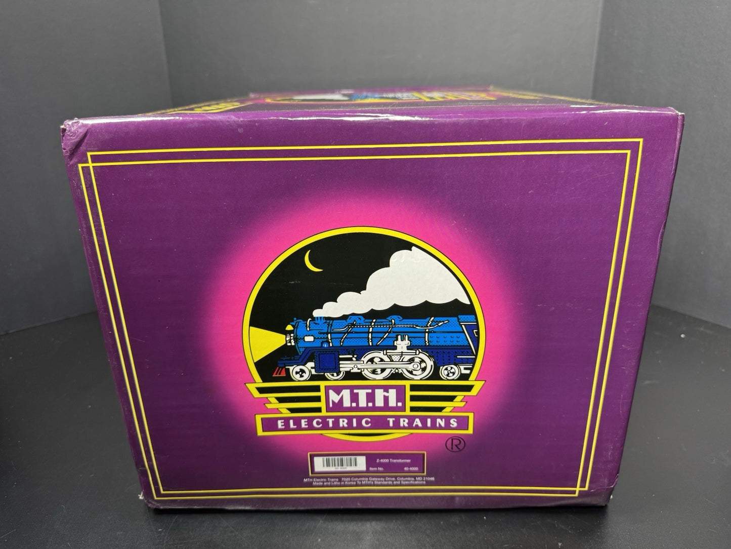 MTH 40-4000 Z-4000 400-watt dual control transformer LNIB12