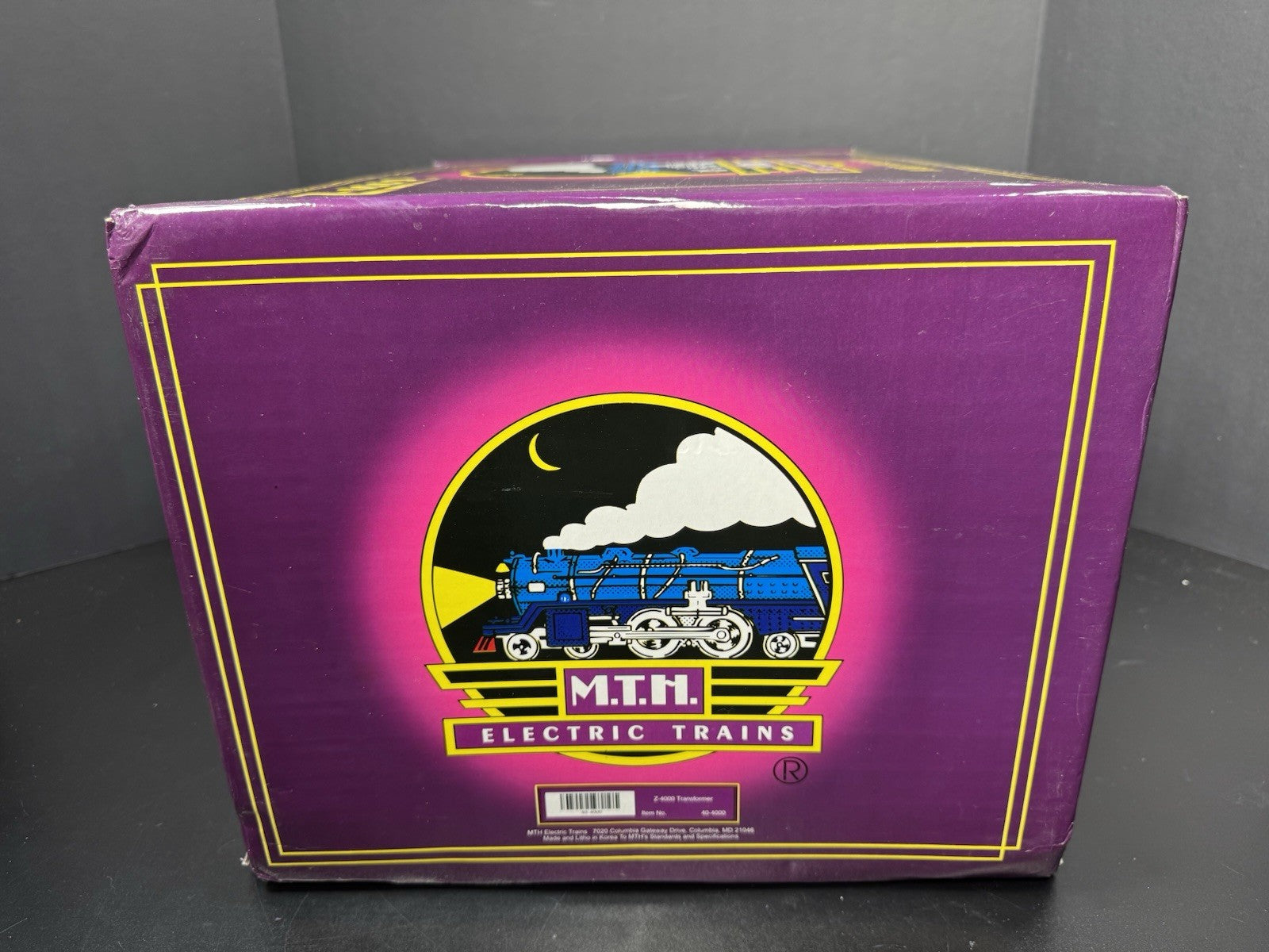 MTH 40-4000 Z-4000 400-watt dual control transformer LNIB12