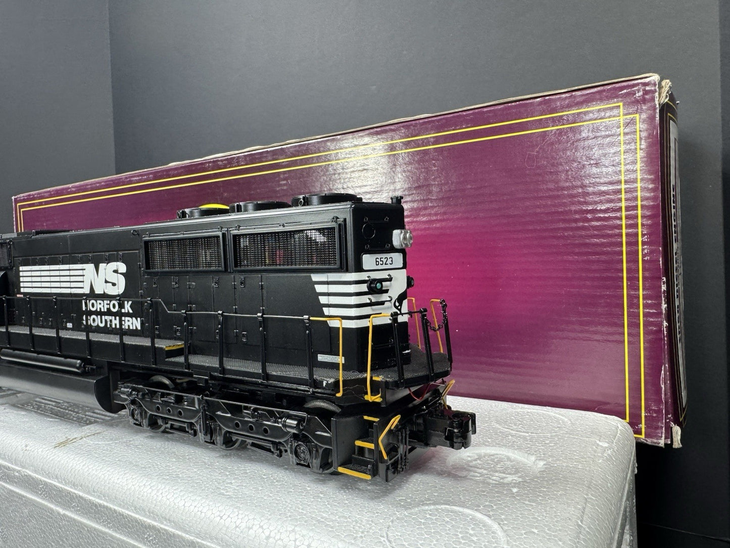 MTH 20-20181-1 Norfolk Southern NS SD50 diesel engine #6523 PS3 LNIB4