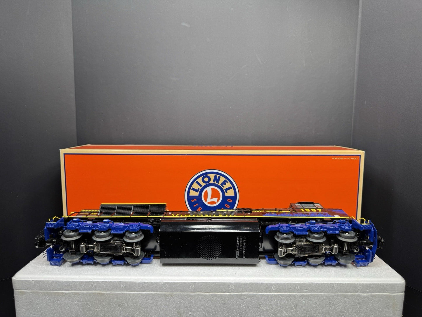 Lionel LEGACY 6-28333 NS heritage Virginian SD70ACe diesel engine #1907 LNIB10