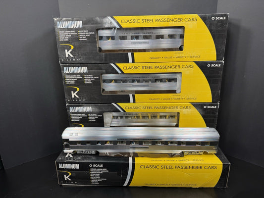 K-Line K-4670M New York Central NYC 21" aluminum passenger 4-car set LNIB0