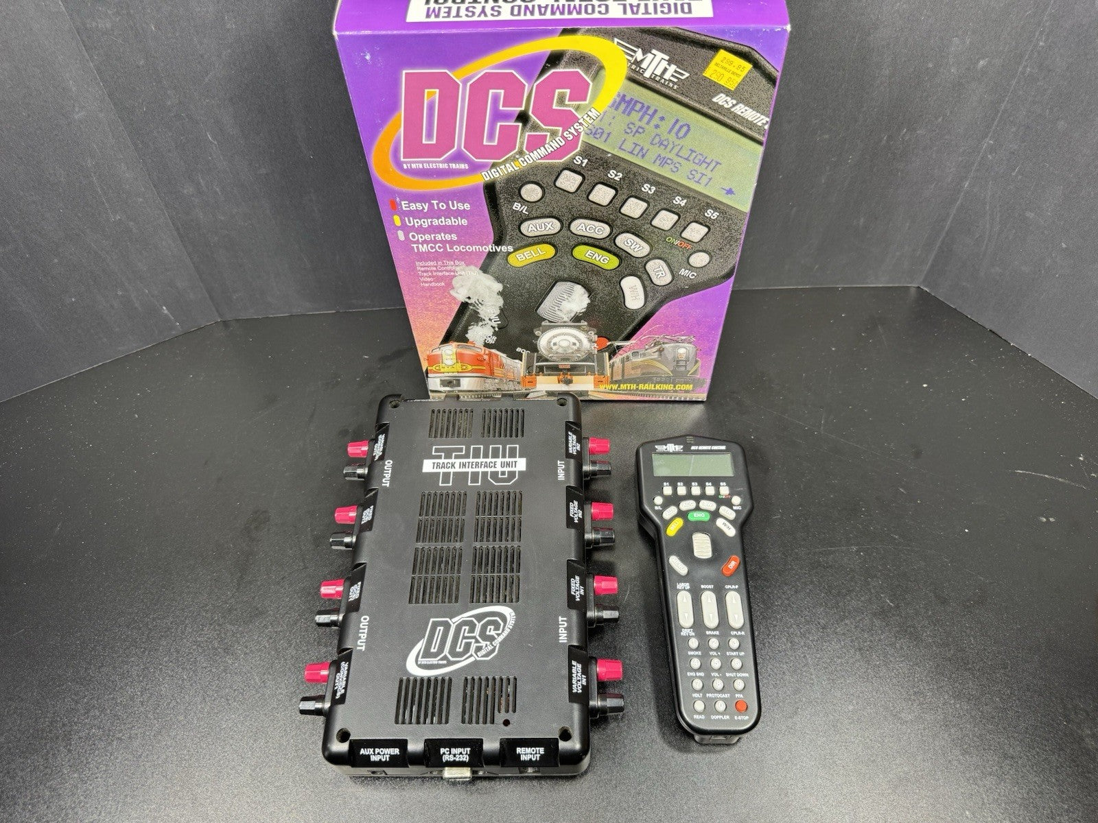 MTH 50-1001 DCS TIU and remote system | Rev I3 TIU | v6.1 software | LNIB0
