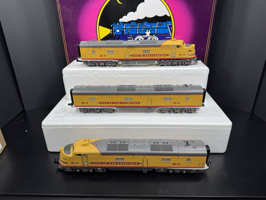 MTH 20-2259-1 Union Pacific City of SF E-6 diesel engine ABA set PS2 BCR NIB0