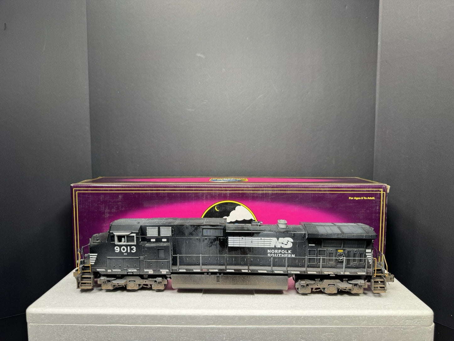 MTH 20-2267-1 Norfolk Southern NS Dash-9 diesel engine #9013 PS2 BCR EX5