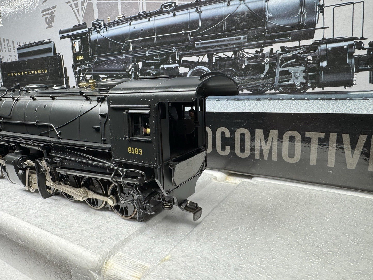 Lionel VISIONLINE 6-11154 Pennsylvania PRR 0-8-8-0 CC2 steam engine #8183 EX10