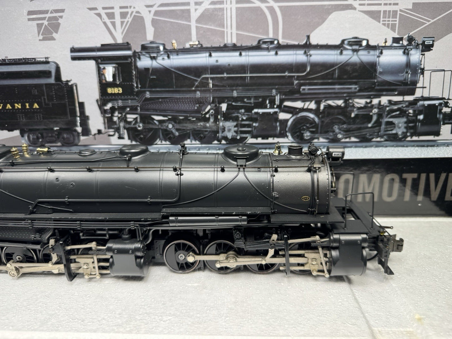Lionel VISIONLINE 6-11154 Pennsylvania PRR 0-8-8-0 CC2 steam engine #8183 EX2