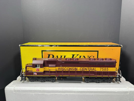 MTH RailKing 30-20422-1 Wisconsin Central SD-45 diesel engine #7585 PS3 EX0