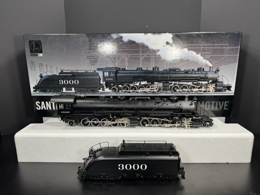 Lionel VISIONLINE 6-11155 Santa Fe 2-10-10-2 steam engine #3000 EX0