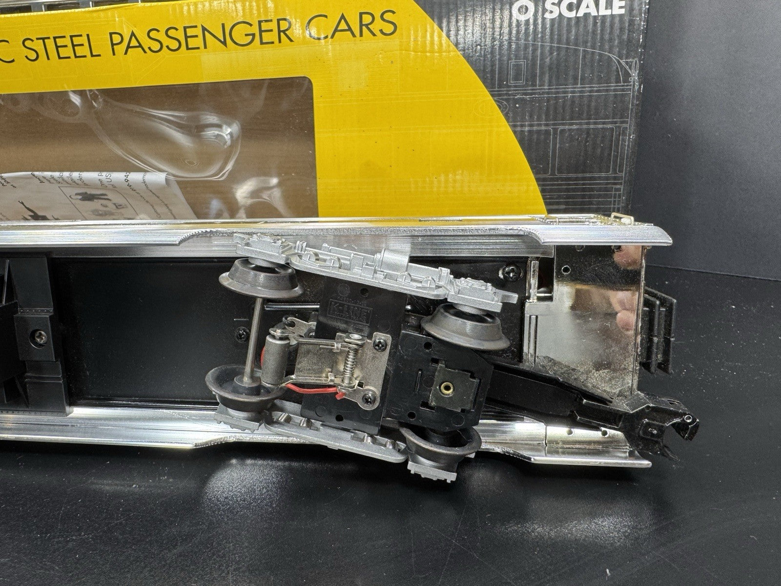 K-Line K-4670M New York Central NYC 21" aluminum passenger 4-car set LNIB13