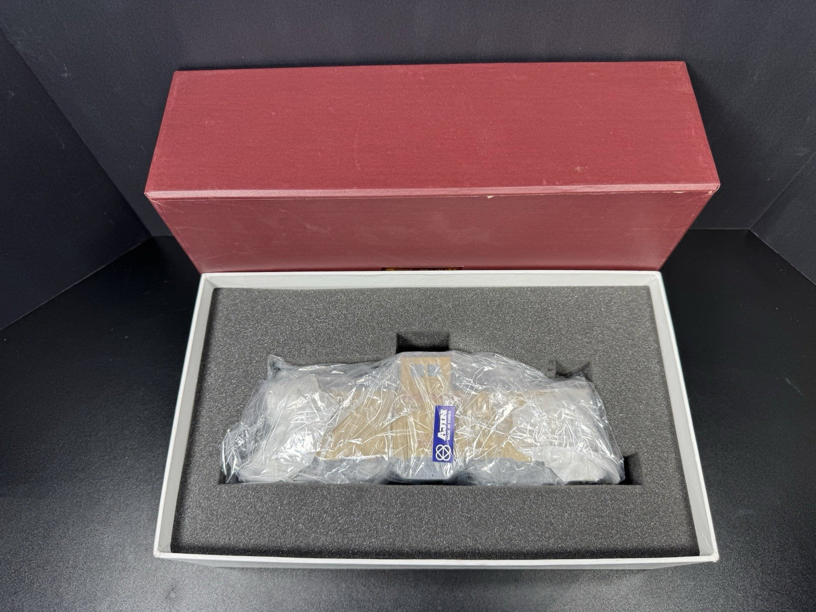 Right-of-Way Ajin 3-rail brass Union Pacific UP smoking caboose #3821 LNIB10