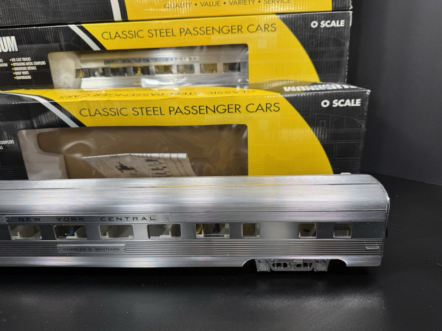 K-Line K-4670M New York Central NYC 21" aluminum passenger 4-car set LNIB4
