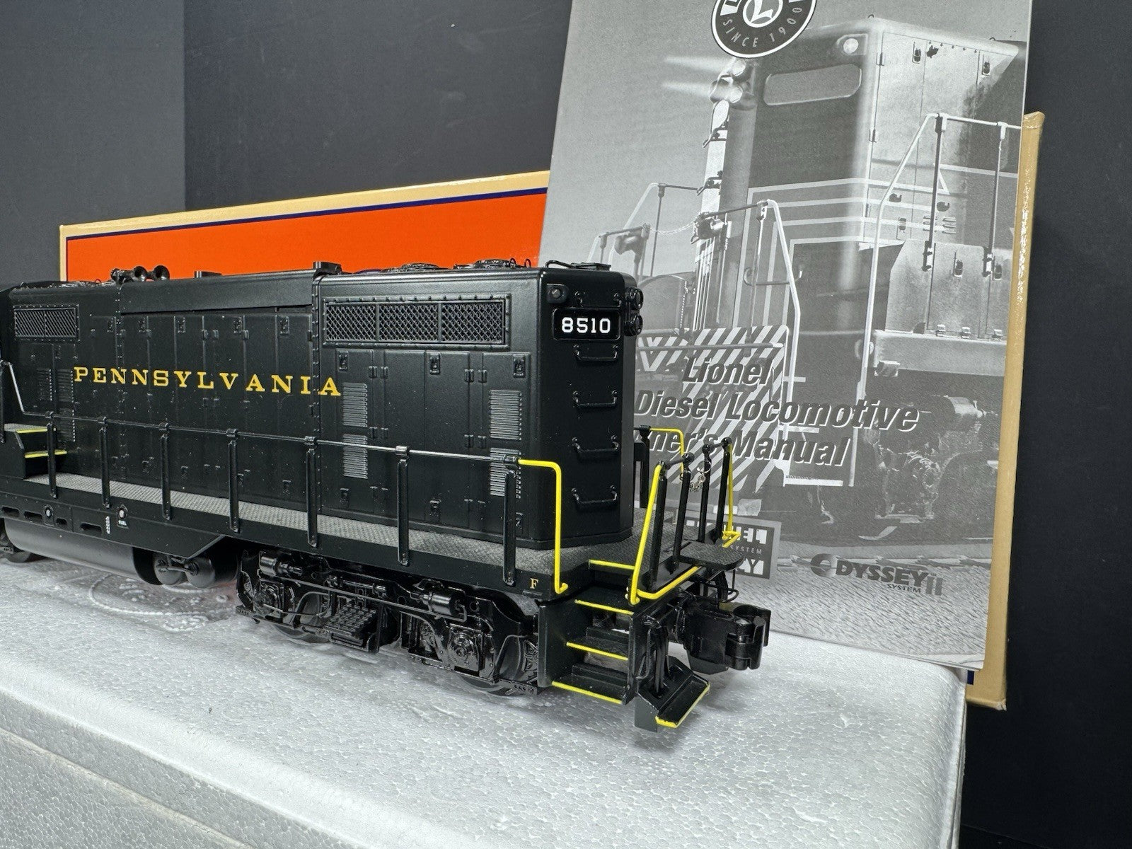 Lionel LEGACY 6-28587 Pennsylvania PR GP-7 diesel engine #8510 EX4