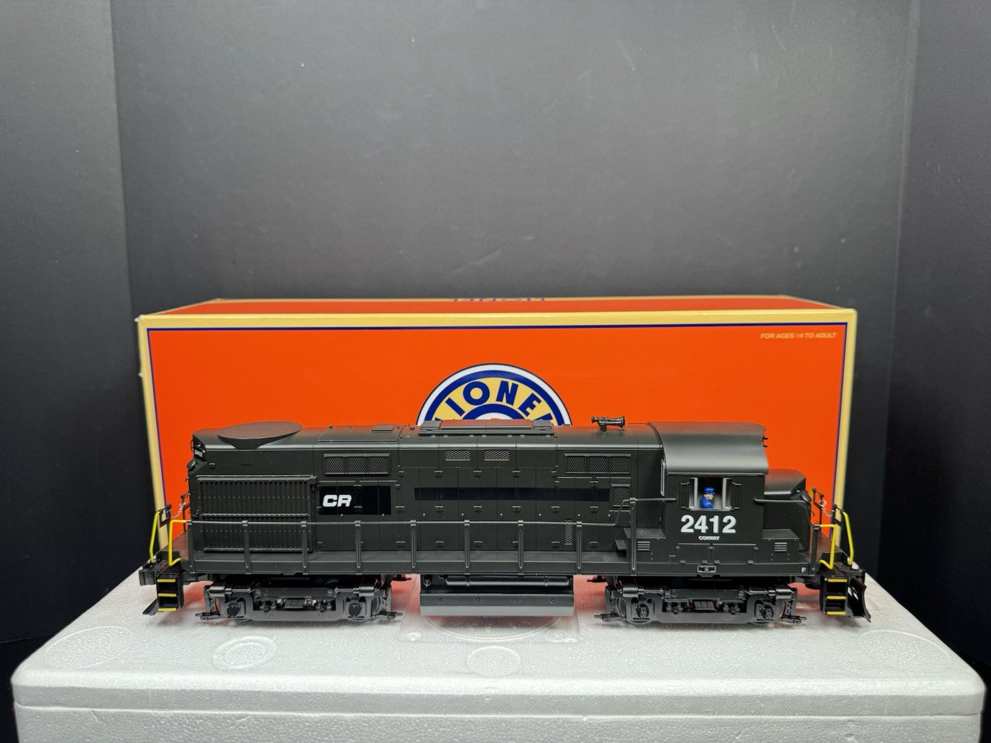 Lionel LEGACY 2233341 Conrail CR RS-27 diesel engine #2412 LNIB5