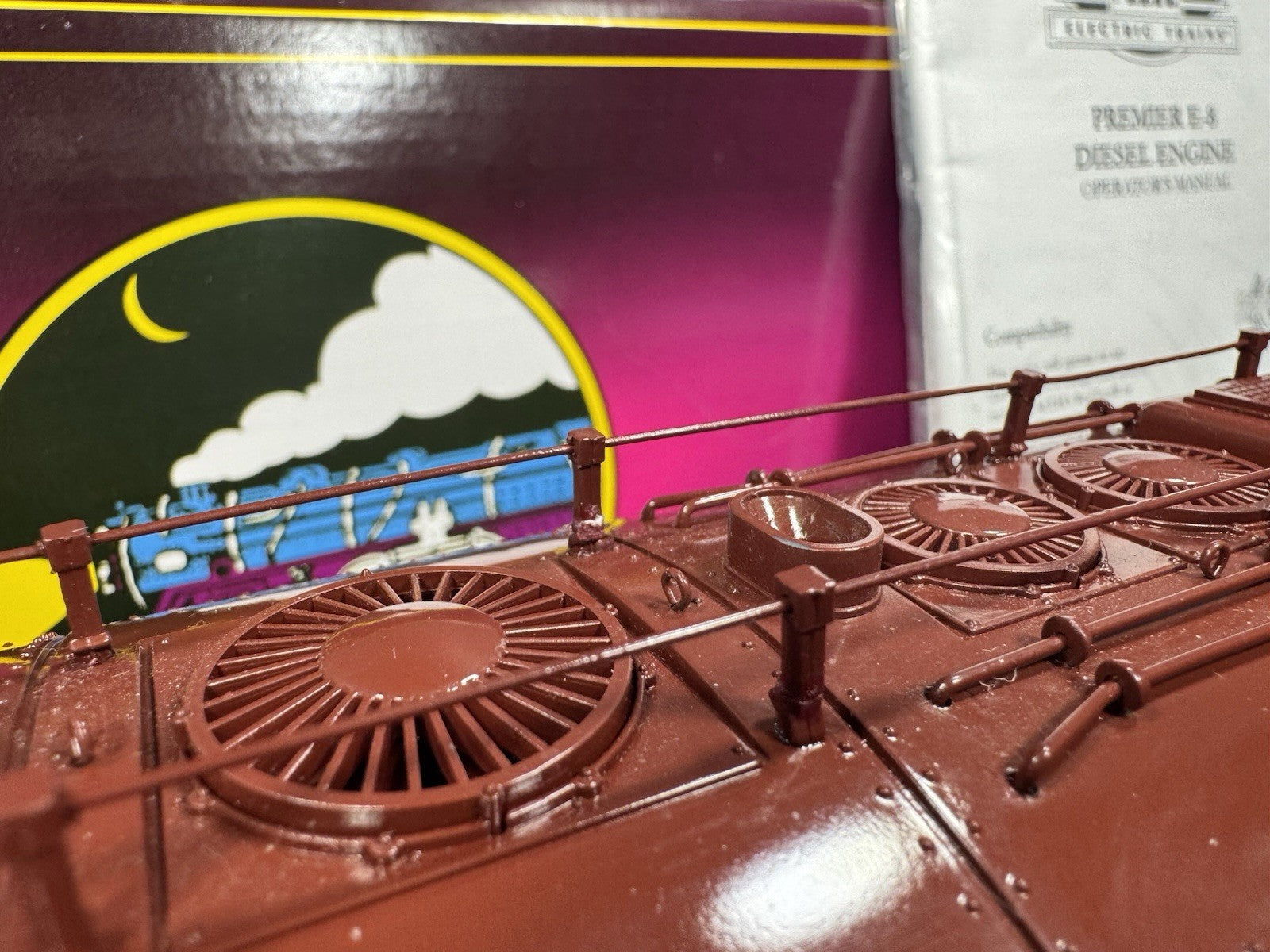 MTH 20212541 Pennsylvania PRR E8 diesel engine #5711 PS3 EX14