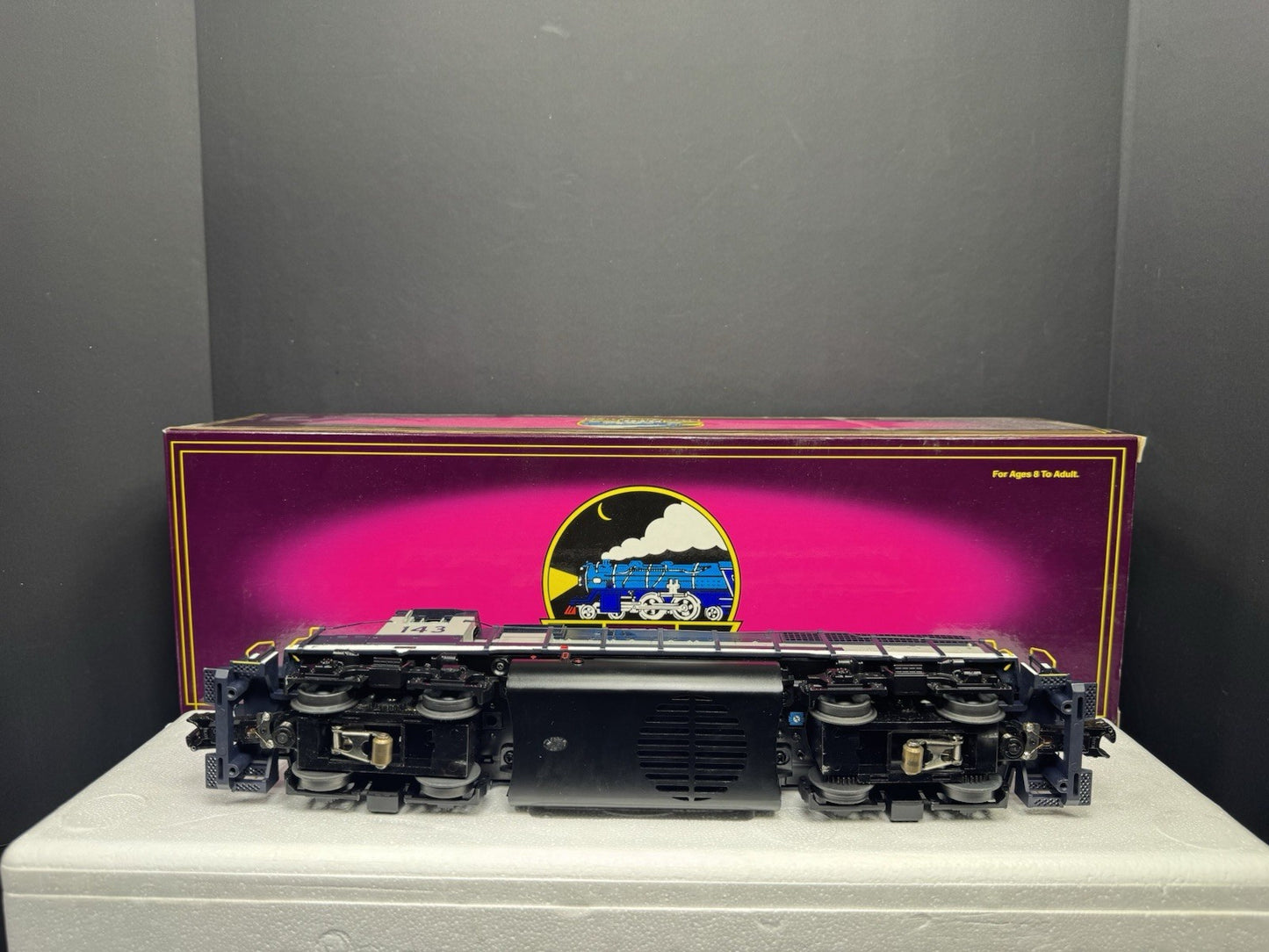 MTH 20-2425-1 Richmond RF&P GP-40 diesel engine #143 PS2 BCR LNIB10