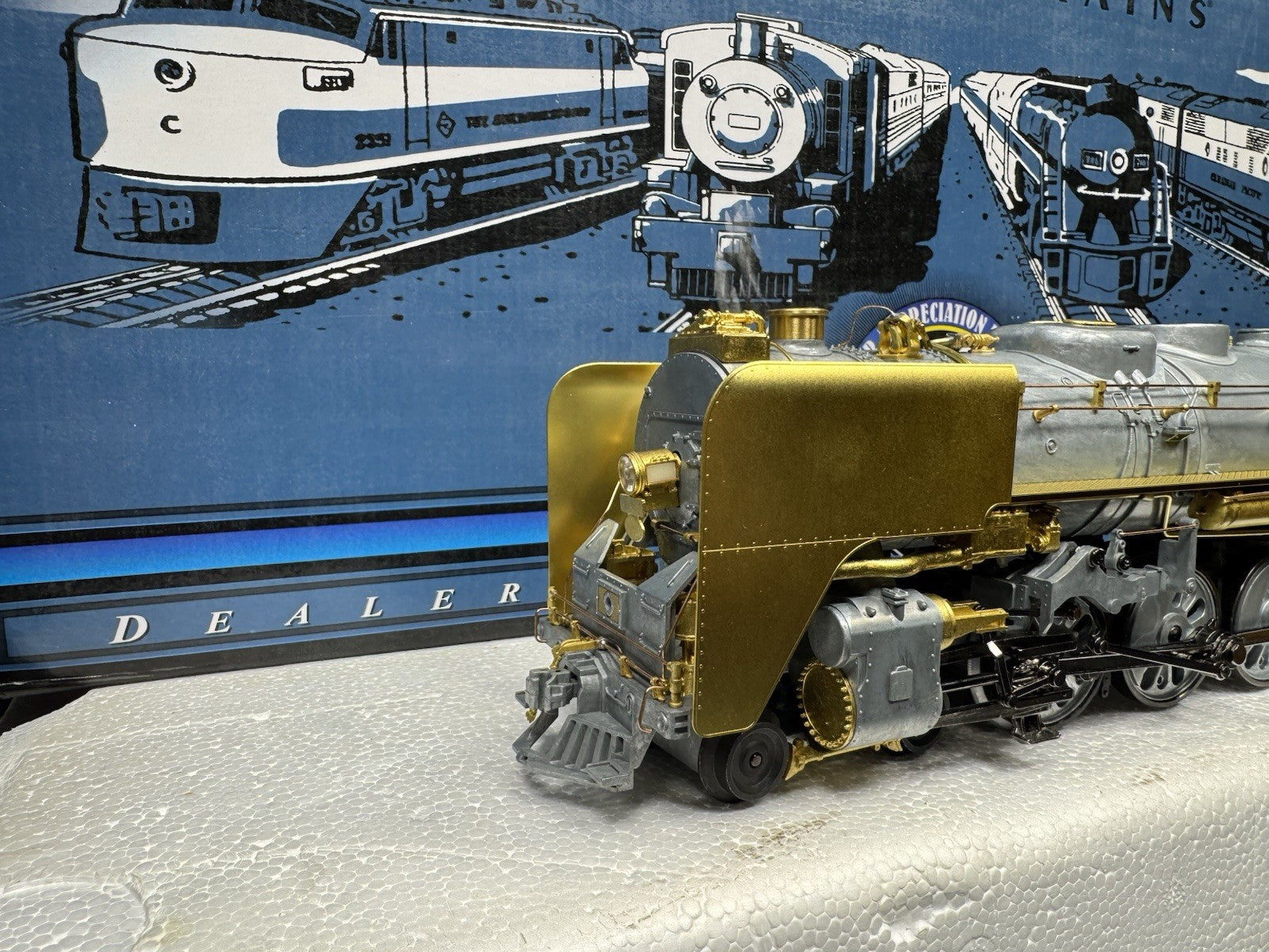 MTH 20-3407-1 Engineering Edition 4-8-2 L-3a Mohawk steam engine PS2 BCR LNIB7