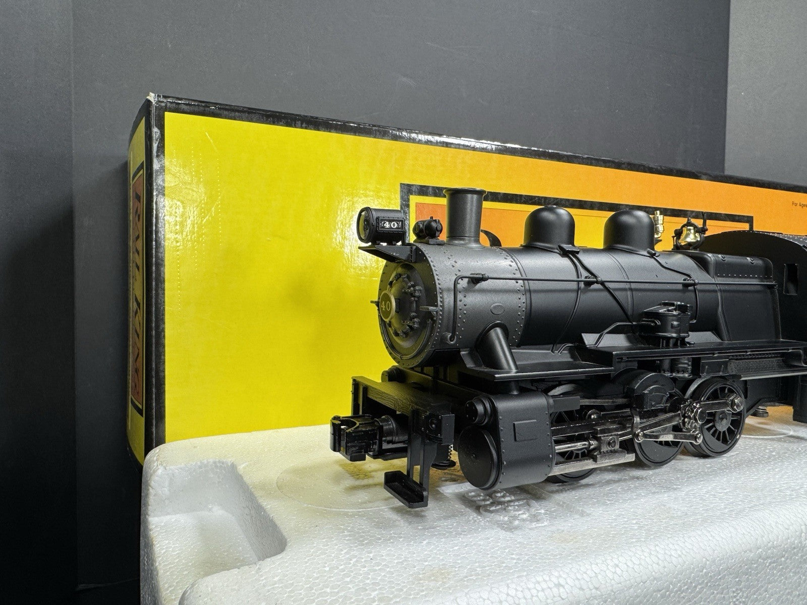 MTH RailKing 30-1346-1 Baltimore & Ohio B&O B-6 steam engine #40 PS2 BCR LNIB6