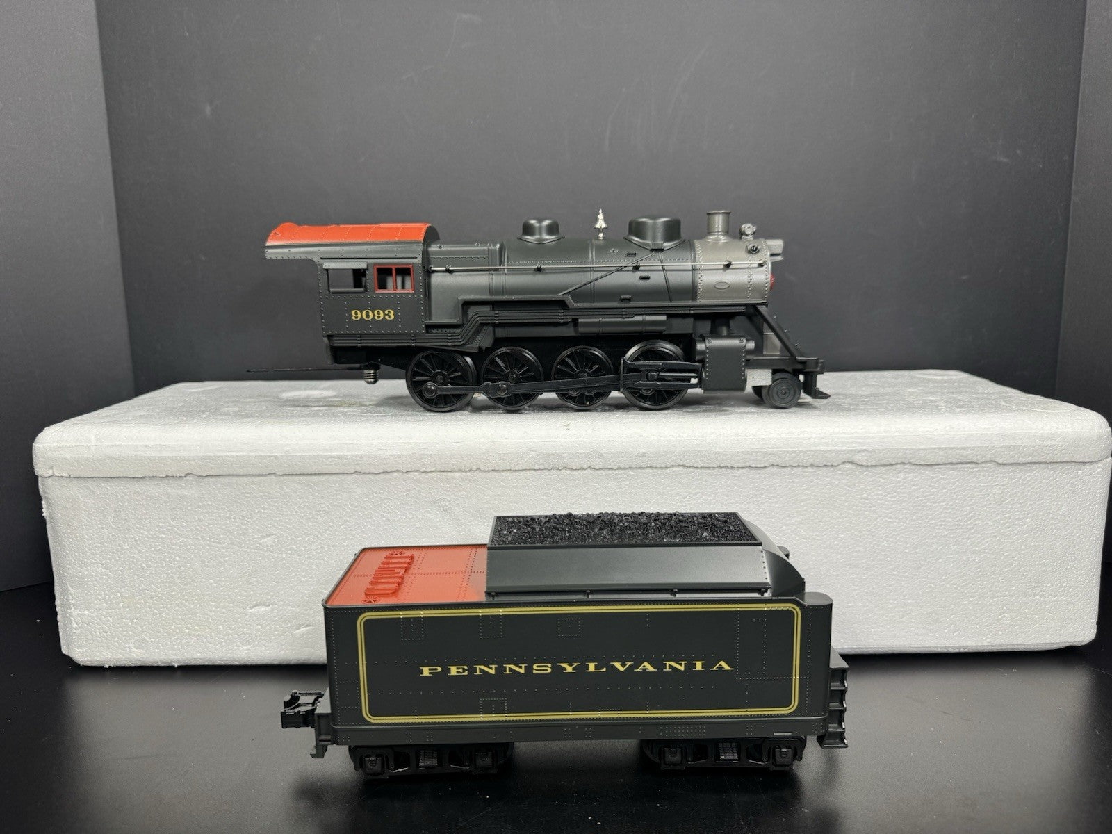 MTH RailKing 30-4103-1 Pennsylvania PRR 2-8-0 steam engine #9093 PS2 BCR NEW5