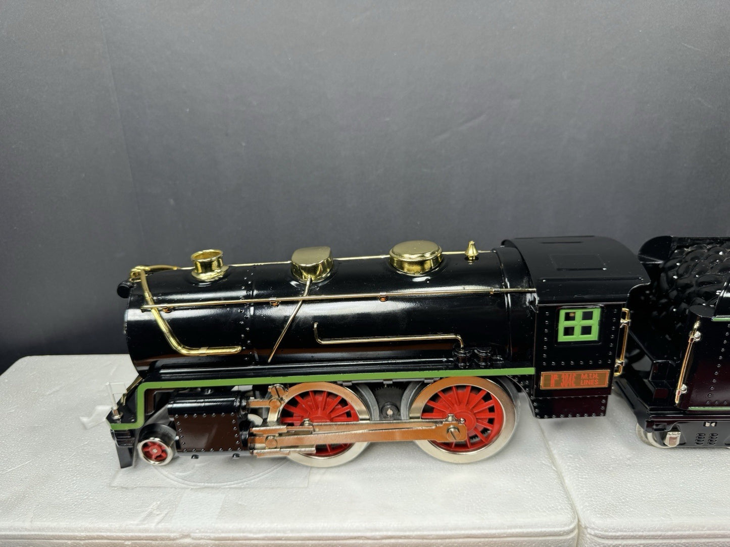 MTH Tinplate 10-1213-1 Std Gauge No. 384E steam freight set PS2 LNIB2
