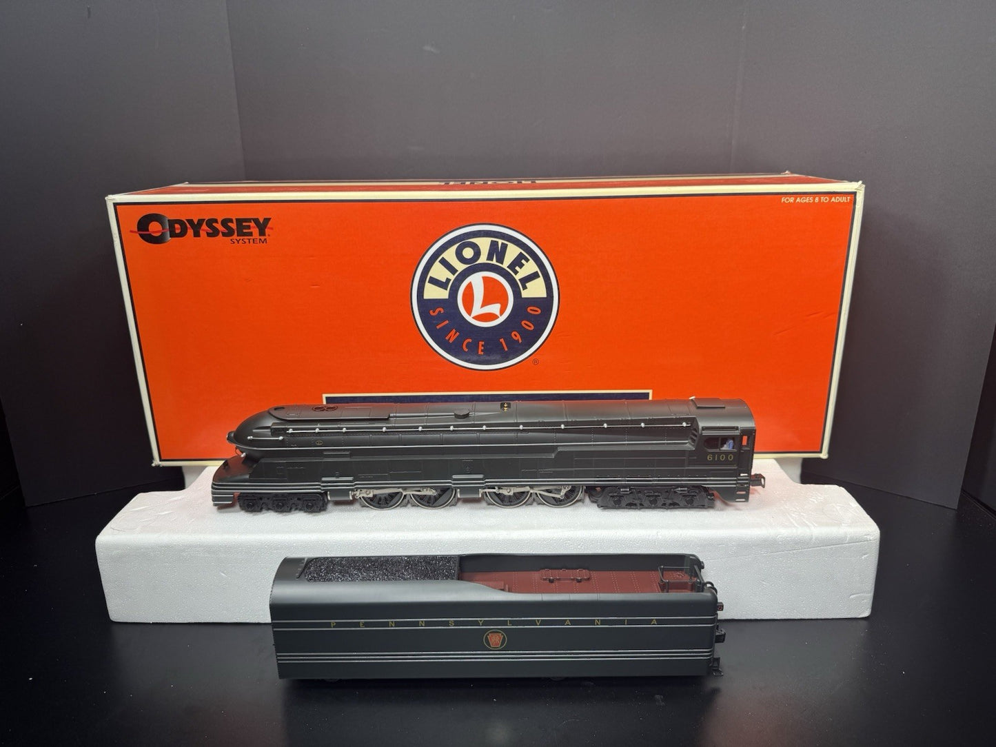 Lionel 6-38024 TMCC Pennsylvania PRR S1 6-4-4-6 Duplex steam engine #6100 EX0