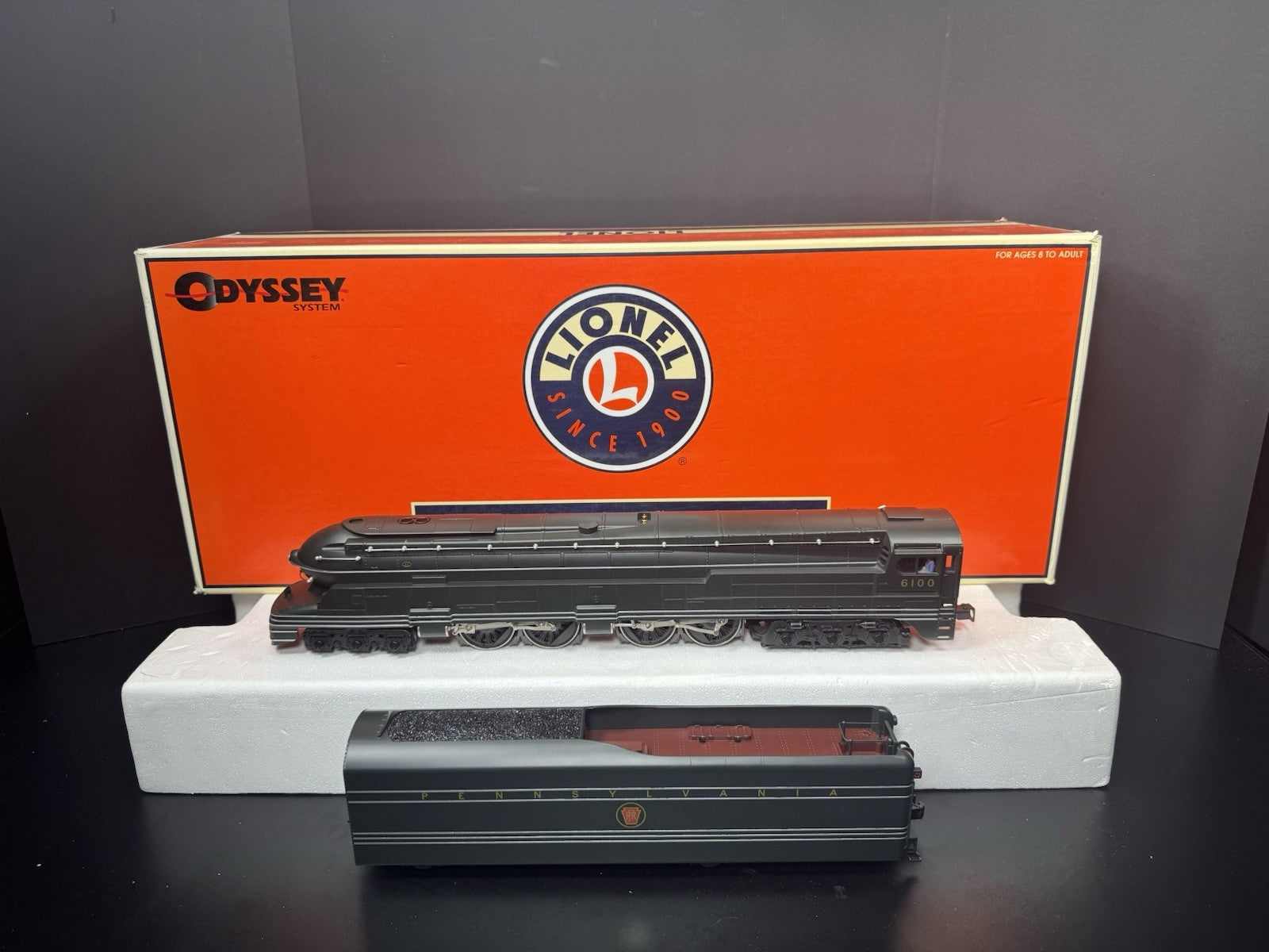 Lionel 6-38024 TMCC Pennsylvania PRR S1 6-4-4-6 Duplex steam engine #6100 EX0