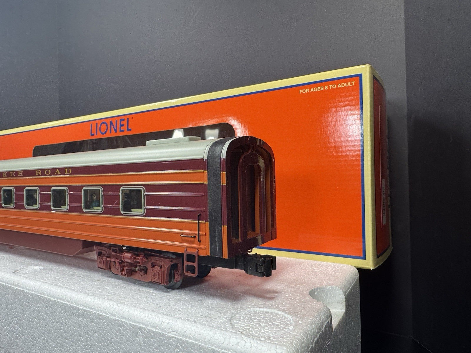 Lionel 6-29199 Milwaukee Road Hiawatha 18" aluminum StationSounds diner car LNIB9