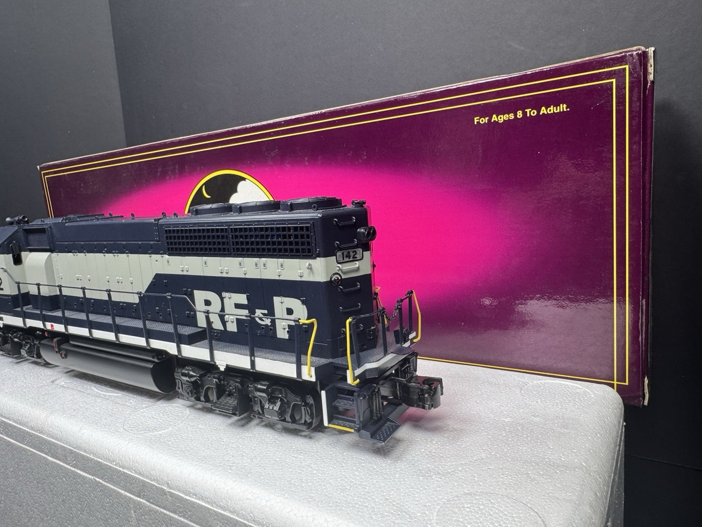 MTH 20-2425-3 Richmond RF&P GP-40 nonpowered diesel engine #142 LNIB4