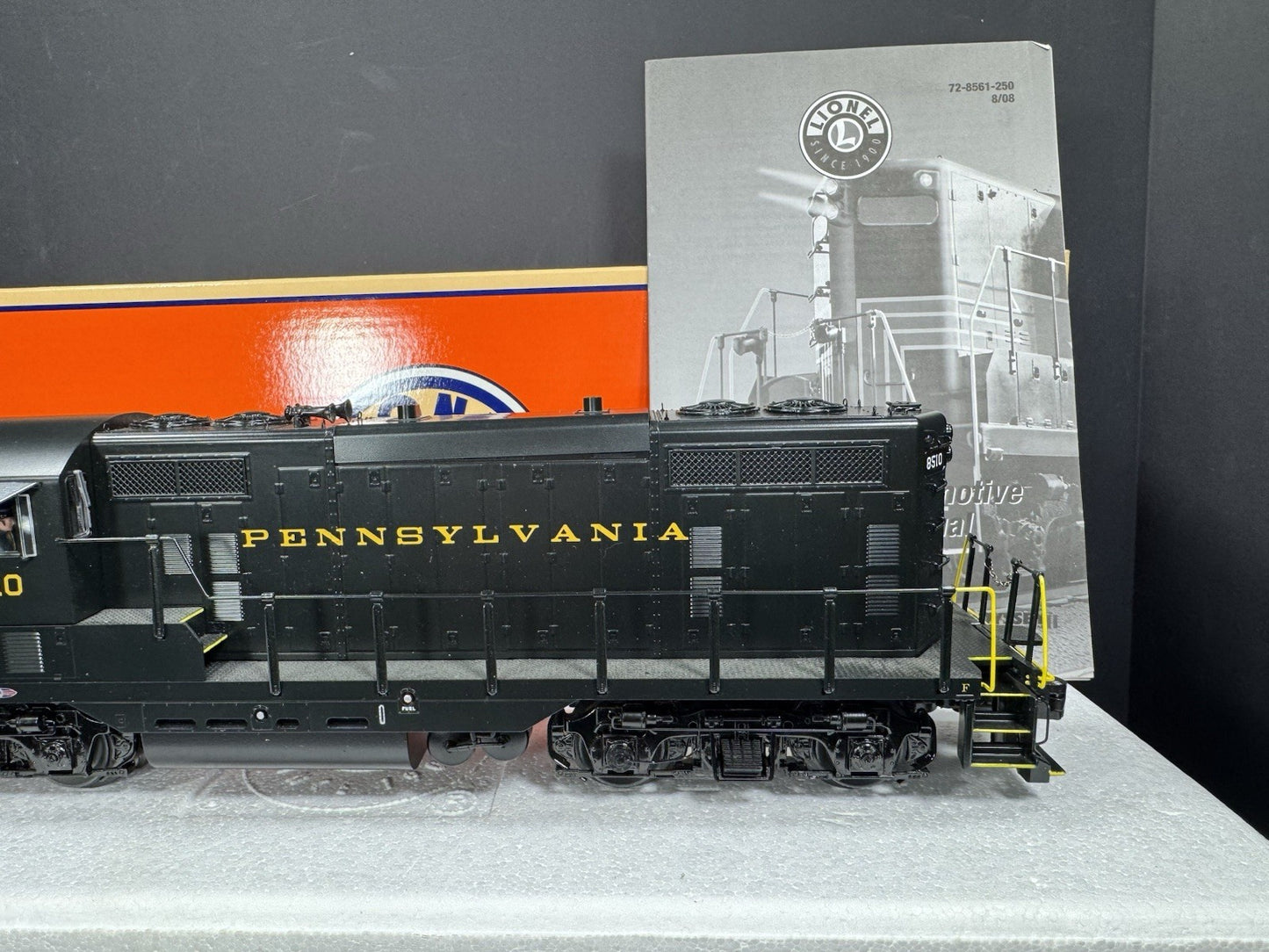 Lionel LEGACY 6-28587 Pennsylvania PR GP-7 diesel engine #8510 EX3