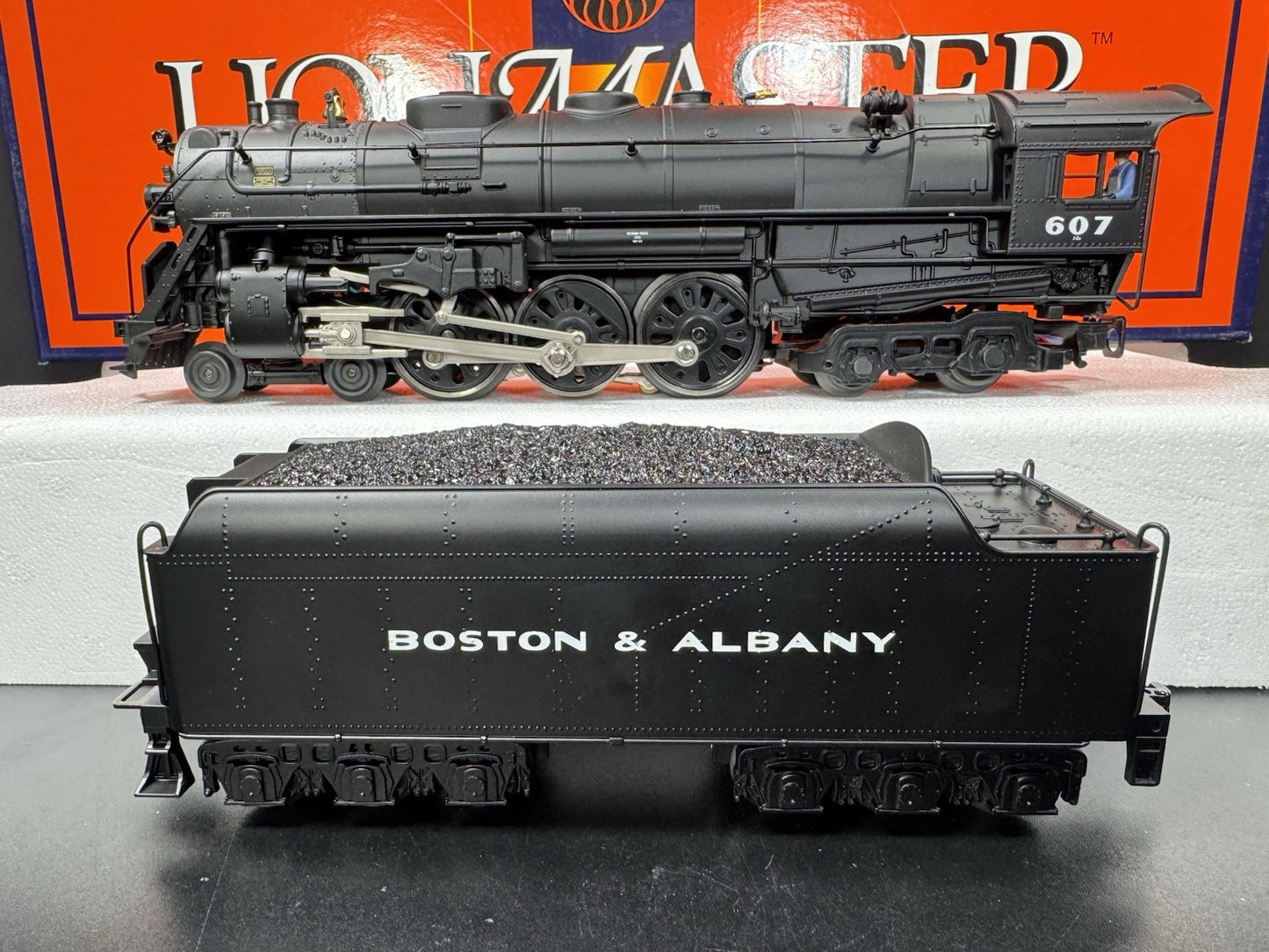 Lionel 6-38086 TMCC Lionmaster Boston & Albany J3a Hudson steam engine #607 LNIB9
