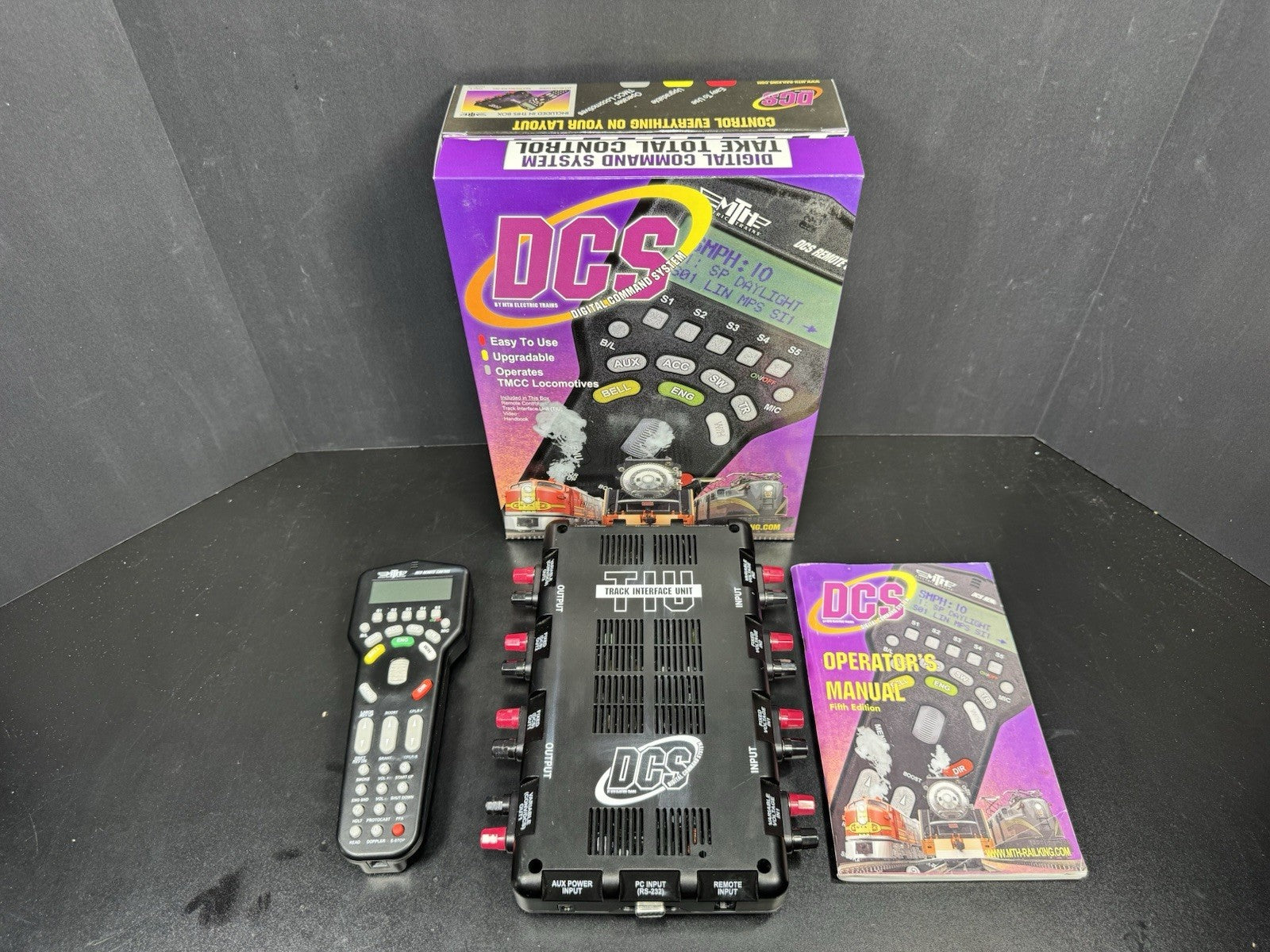 MTH 50-1001 DCS TIU and remote system | Rev I3B TIU | v6.1 software | LNIB0